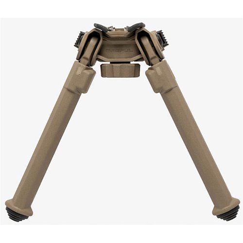 The lightweight MOE Bipod offers quick attachment, stable support, adjustable legs, and removable rubber feet, all in a compact 8oz design for seamless shooting.