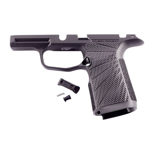 Upgrade your P365 with Wilson Combat's grip module for enhanced ergonomics, improved recoil control, and superior grip traction, perfect for concealed carry.
