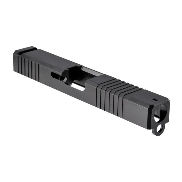 AlphaWolf Stainless Steel Slide For GLOCK 21 Gen3 – Silver Finish With Dovetail & OEM Serrations