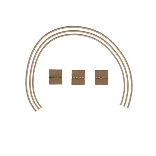 Enhance magazine retention with the SPIRITUS SYSTEMS Bungee Retention Kit in Coyote Brown; easy to install, durable, and sold in a set of 3 for reliable performance.