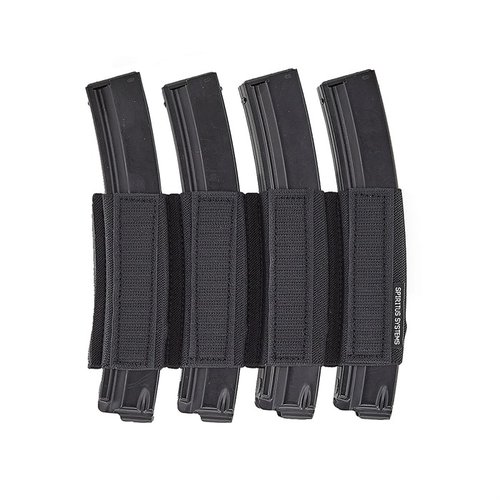 Carry up to 8 submachine gun magazines with Spiritus Systems inserts, designed for Micro Fight MK4/MK3 chassis, ensuring versatility and reliability.