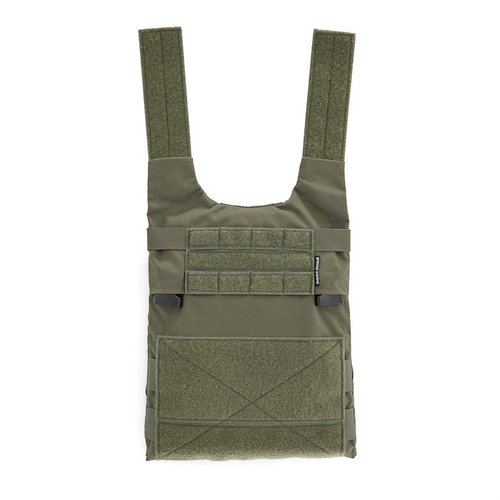 The LV-119 OVERT Front Plate Bag offers modularity, MOLLE integration, communication cable routing, and compatibility with SAPI plates for tactical versatility.