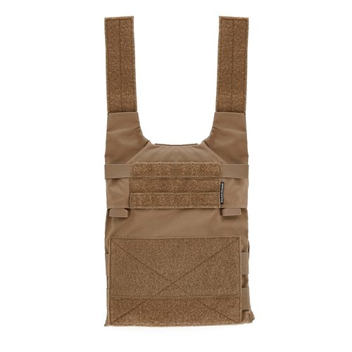 The LV-119 Front OVERT Plate Bag offers modularity with MOLLE fields, PTT support, and communication routing, designed for high-profile operations.