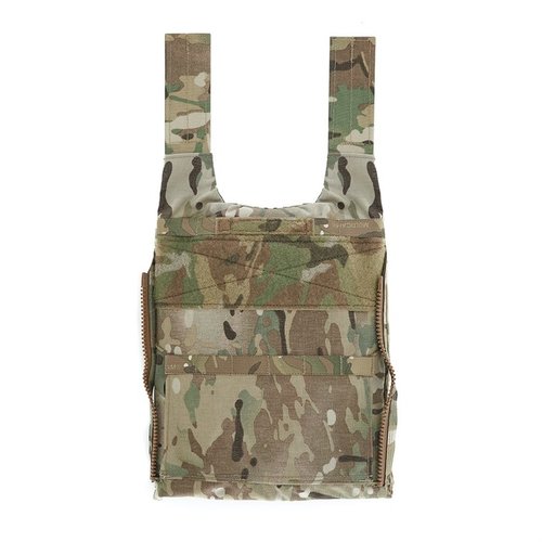 The LV-119 OVERT Rear Plate Bag offers scalable design, minimal MOLLE webbing, Recovery Handle integration, and efficient comms routing for versatile operations.