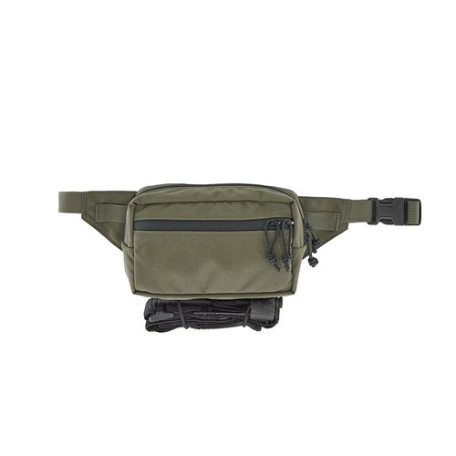 The Fanny SACK Pouch MK3 offers versatile carry options, easy access to gear, adjustable elastic loops, and a secure half zip design for everyday use.