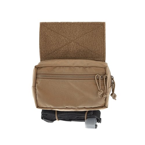 The SACK POUCH MK3 offers versatile access to critical gear, a secure half zip design, adjustable elastic loops, and compatibility with various rigs.
