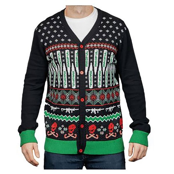SWEATERS 2022 MAGPUL UGLY CHRISTMAS SWEATER KRAMPUS PATTERN MEDIUM