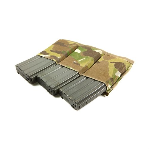 The Ten-Speed M4 Mag Pouch offers lightweight, durable storage for 1-3 M4 magazines, featuring a Helium Whisper® system and optimized retention for speed and security.