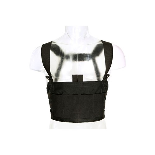The Blue Force Ten Speed M4 Chest Rig is a lightweight, adjustable carrier for 4 AR-15/M4 mags, featuring MOLLE fields and a versatile design for various gear.