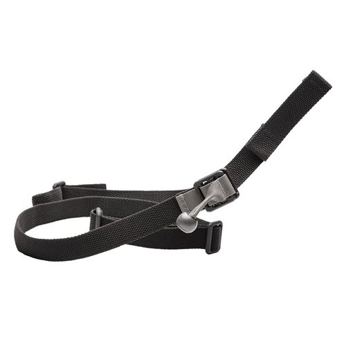 The GMT Sling features a durable glass-filled nylon buckle for reliable adjustment, ensuring comfort and safety without the rust and breakage of legacy designs.