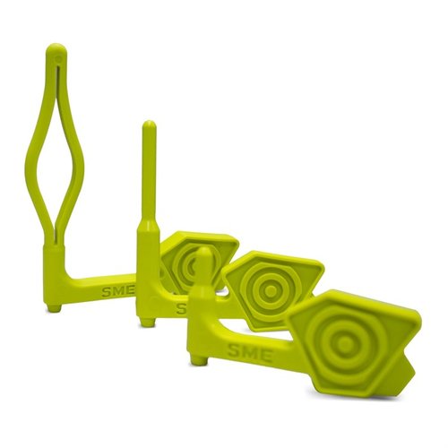 SME's Chamber Safety Flags fit semi-auto pistols, rifles, and shotguns to ensure safety during storage; includes tools for takedown pins and scope adjustments.