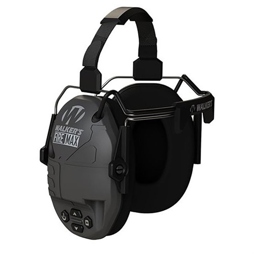 Experience superior hearing protection with the Walkers Firemax Digital Muff, featuring a rechargeable battery, 4 frequency modes, and sound activated compression.