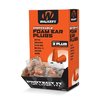 Stay protected at the range with Walkers Game Ear Foam Ear Plugs, featuring a neckband for easy access and a 25 dB noise reduction rating.
