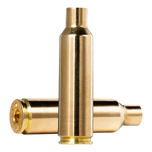 Norma 300 WSM Brass offers premium quality for reloaders, featuring machined case heads, drilled flash holes, and consistent wall thickness for reliable performance.