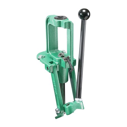 The RCBS Rock Chucker Supreme Press offers easy operation, an ambidextrous handle, and a 4.25