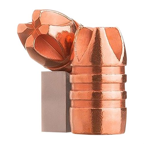 Experience deep penetration and massive tissue damage with the Xtreme Penetrator 452 Caliber bullets, featuring solid copper construction and superior wound cavity.