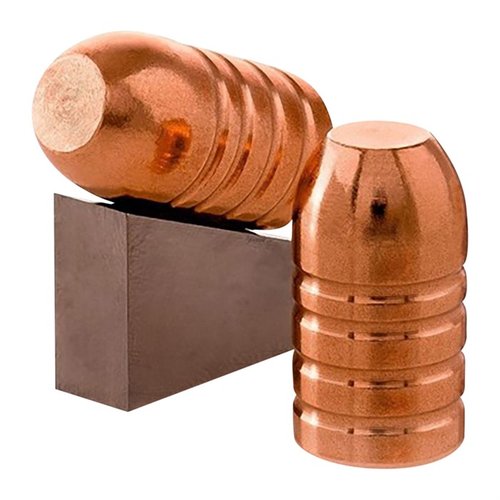 Experience superior deep penetration with Lehigh Defense's 190gr Wide Flat Nose solid copper bullets, designed for 10mm Auto hunting, lead-free and highly durable.