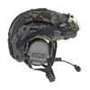 The Spiritus Systems RAID Cover offers abrasion resistance, a low-profile design, and Velcro attachment for accessories, ensuring helmet protection in combat.