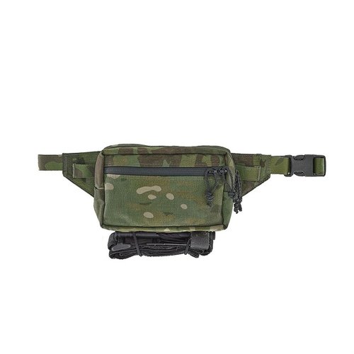 The Fanny SACK Pouch MK3 offers versatile carry options, easy access to gear, adjustable elastic loops, and a secure half zip design for everyday or mission use.
