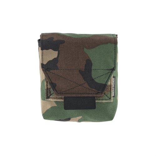 The JSTA Pouch offers a compact design with dual compartments for magazines and gear, quick-access Velcro flap, and versatile MOLLE or belt mounting options.