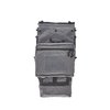 The SPIRITUS SYSTEMS Assault Back Panel Core features versatile configurations, quick access zippers, and ample storage for tools and gear, all in Wolf Grey.