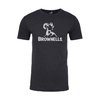 Experience ultimate comfort with the Brownells Men's Trademark T-Shirt, featuring a stylish logo, available in sizes XS to 3XL, perfect for every gun enthusiast.
