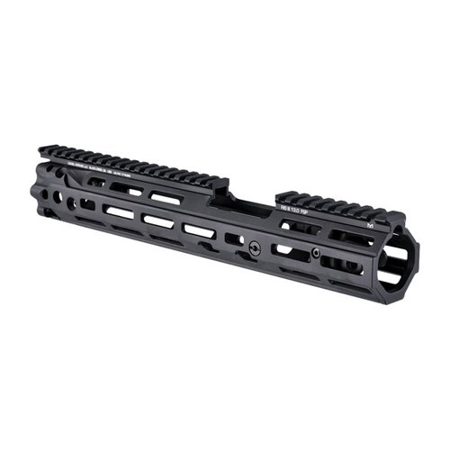 The Daniel Defense RIS III Rail offers a lightweight, durable design with M-LOK versatility, free-floating accuracy, and compatibility with RIS II systems.