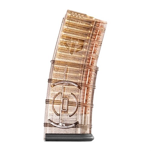The Elite Tactical Systems Group AR-15 Gen 2 Magazine offers a 30-round capacity, built-in coupler, improved feed lip design, and extreme impact resistance.