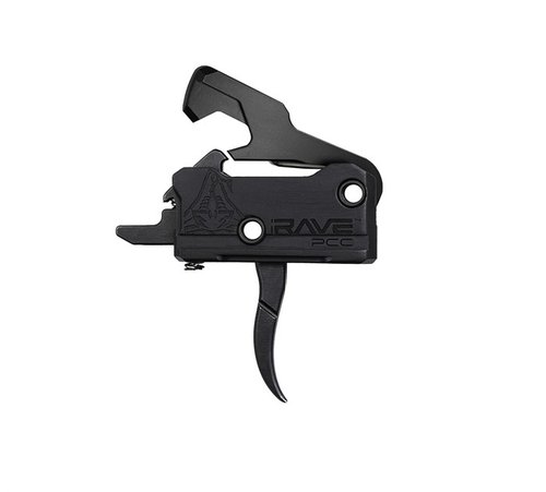 Upgrade your PCC with the RISE Armament Rave PCC Trigger, featuring an enhanced hammer and anti-walk pins for improved reliability and performance.