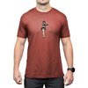 The Magpul Hula Girl CVC T-Shirt combines comfort and style with a durable cotton-poly blend, featuring a tag-less neck label and double-needle stitching.