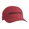 Experience comfort and style with the Magpul Wordmark Stretch Fit Hat, featuring a mid-crown design, stretch fabric, eyelet vents, and no top button for hearing protection.