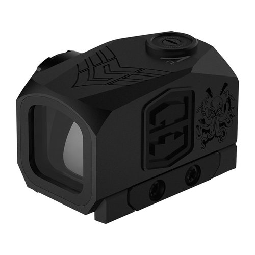 Experience unbeatable durability with the Swampfox Kraken Red Dot Sight, featuring a 7075 aluminum body, waterproof lenses, and Shake ‘N Wake tech.