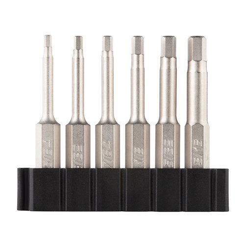 Enhance your Fix It Sticks Kit with these 2" Bit Sets, featuring a wide range of Metric, SAE, Torx, and Philips/Flat bits, all in a durable polymer holder.