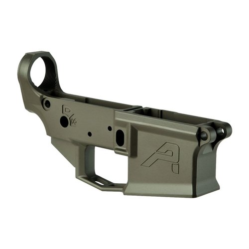 The Aero Precision M4E1 Stripped Lower Receiver combines the strength of 7075 T6 aluminum with a streamlined design, integral triggerguard, and easy compatibility.