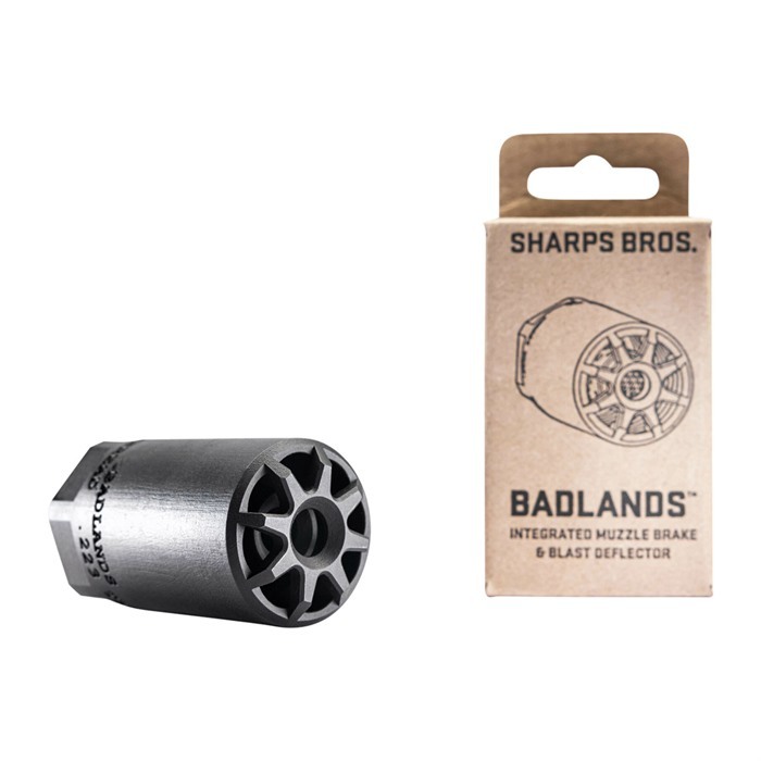 BADLANDS-INTEGRATED SHARPS BROS BADLANDS INTEGRATED MUZZLE
