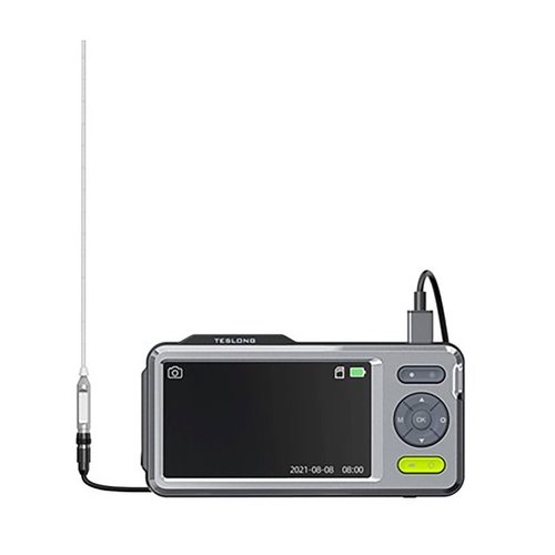 The TESLONG 26" Rifle Borescope features a 5" IPS screen, 1080p recording, waterproof design, and a 32GB SD card, perfect for detailed inspections.