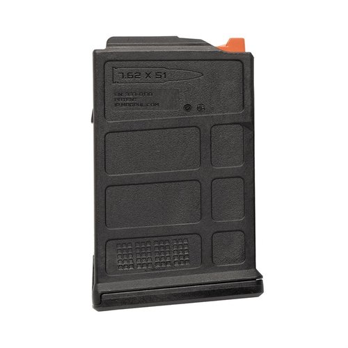 The MAGPUL PMAG 10 7.62 AC for SIG CROSS offers reliable polymer construction, 5 or 10-round capacity, and a high-visibility follower for seamless loading.