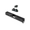 BROWNELLS GEN 4 SLIDE FOR GLOCK 19 W/ FIXED GREEN SIGHT SET