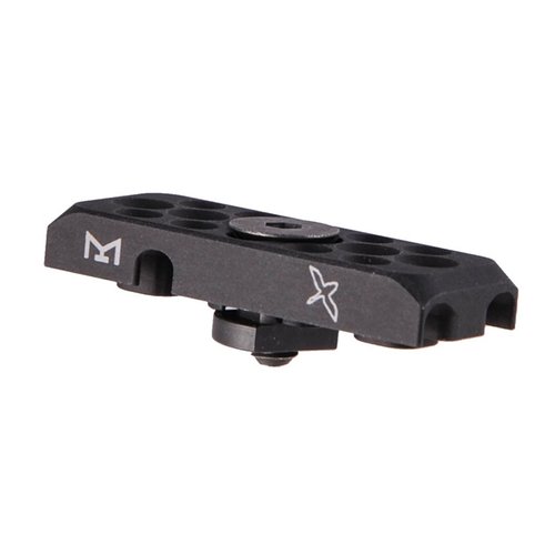 The M-LOK Cable Management Panel securely routes cables up to 0.140