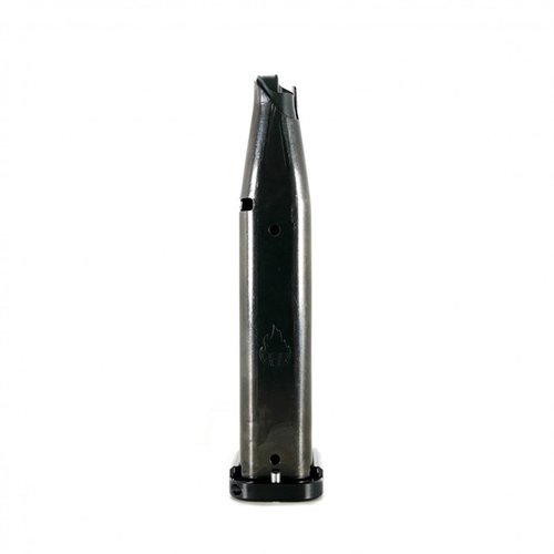 Discover the Atlas Gunworks 2011 140MM 9mm magazine, featuring a 21-round capacity, reliable feeding, and durable DLC coating for enhanced performance.