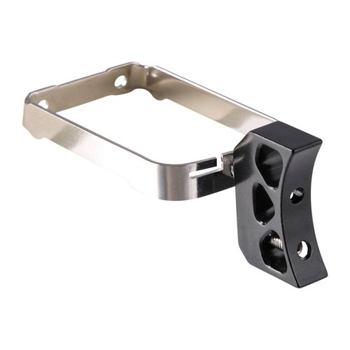 Experience precision with the 2011 X-Line Trigger by Atlas Gunworks, featuring adjustable length, pre-travel tabs, and a self-locking overtravel screw.