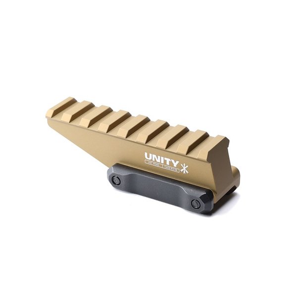 Unity Riser Mount Brown SYSTEM UNITY TACTICAL F.A.S.T. RISER ABSOLUTE MOUNT FDE - Brownells UK