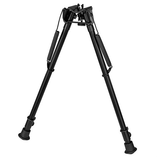 The HARRIS 1A2-H BIPOD extends 13.5-23