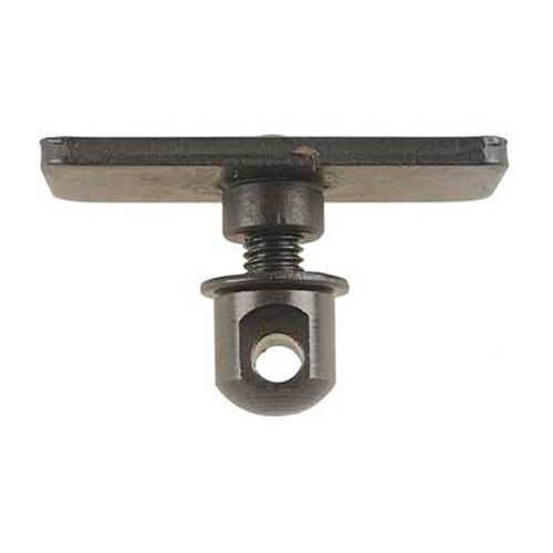 The HARRIS No. 2 Bipod Adapter Flange Nut provides robust support for sling studs on thin-walled fore-ends, featuring a 5/8