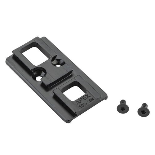 Securely mount Aimpoint® Acro™ P-1 & P-2 or Steiner MPS optics on your GLOCK® MOS® slide with this durable steel mount, complete with screws.