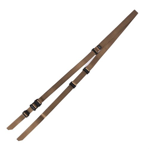 The MS1 Lite Sling offers lightweight, compact design with custom anti-chafe webbing, rapid adjustability, and durable hardware for seamless firearm carry.