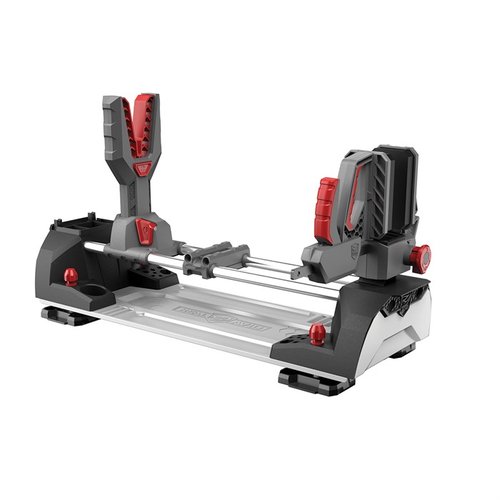 Experience the ultimate in firearm maintenance with the Master Gun Workstation, featuring one-handed setup for cleaning, scope mounting, and gunsmithing!