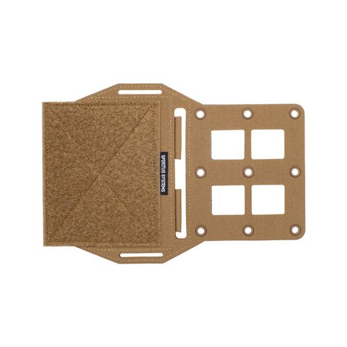 The MOLLE Expander Wing offers a versatile mounting platform for pouches and tools, integrates with LV/119 carriers, and features durable ballistic Tegris backing.