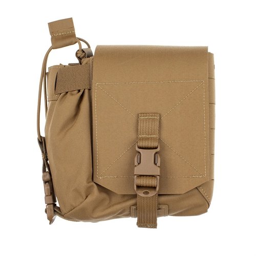 The SPIRITUS SYSTEMS Mutant Pouch offers versatile storage for radios and magazines, featuring dual retention, durable materials, and MOLLE compatibility.