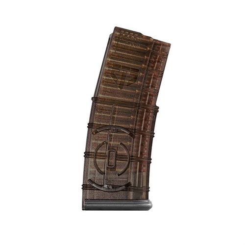 The AR-15 GEN 2 Magazine features a 30-round capacity, built-in coupler, extreme impact resistance, and a translucent body for ammo visibility, perfect for reliable performance.